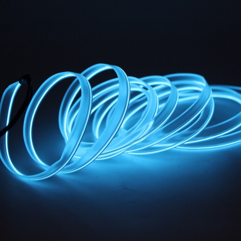 Подсветка салона авто Светодиодная лента RGB неоновый шнур -  в .